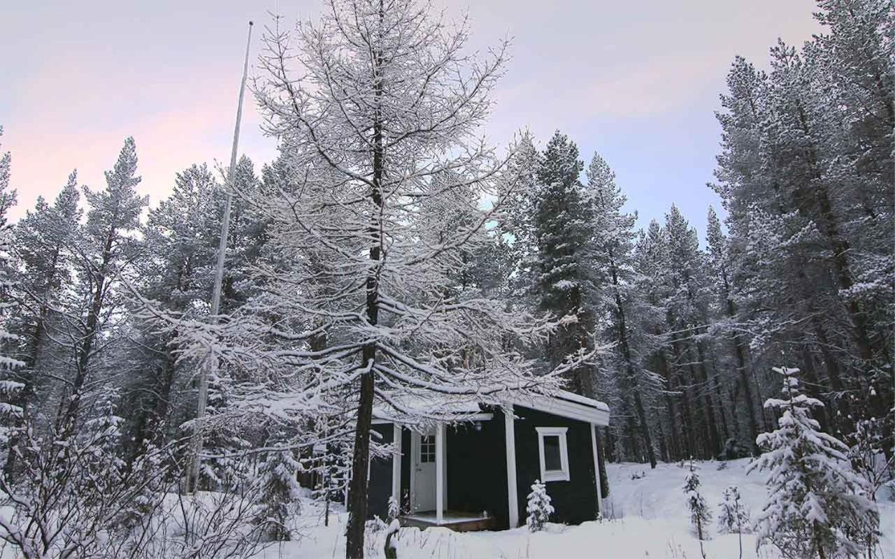 Arctic Island - Remote Island, Reachable Only By Boat Or Snowmobile Villa Kurravaara Exterior photo